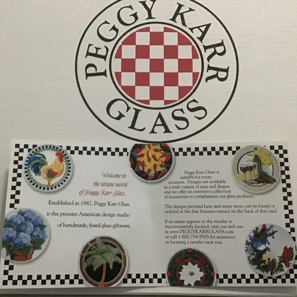 Vintage RARE SIGNED Peggy Karr Flamingo Plate - Picture 8 of 11